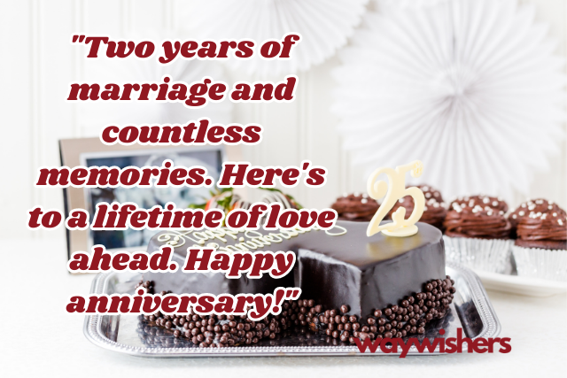 2nd Wedding Anniversary Wishes for Husband Quotes