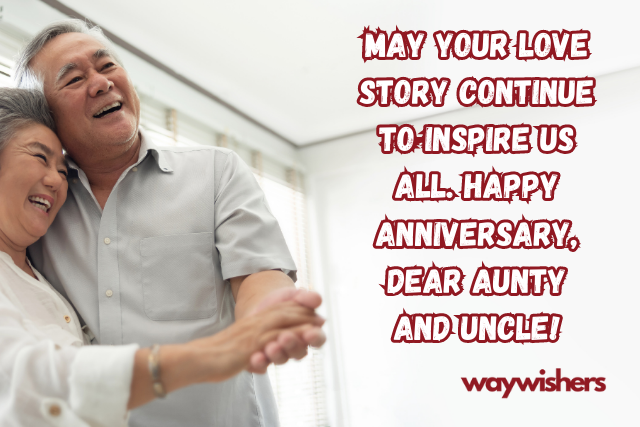 Anniversary Wishes To Aunty and Uncle Quotes