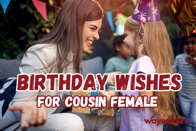 Birthday Wishes for Cousin Female