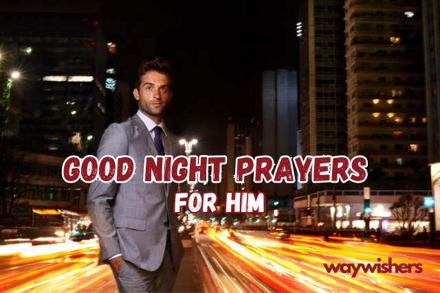 Good Night Prayers For Him