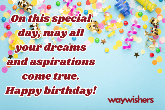 Happy Birthday Wishes in English