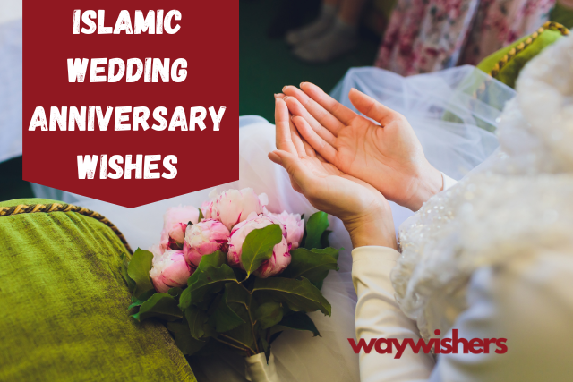 Islamic Wedding Anniversary Wishes