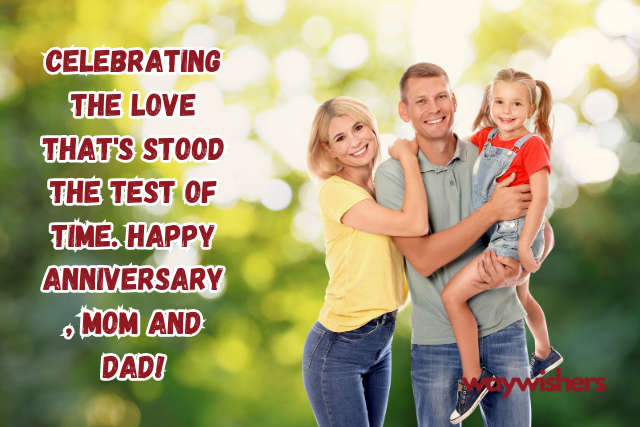 Short Anniversary Wishes For Parents