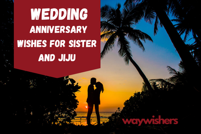 150+ Wedding Anniversary Wishes for Sister and Jiju