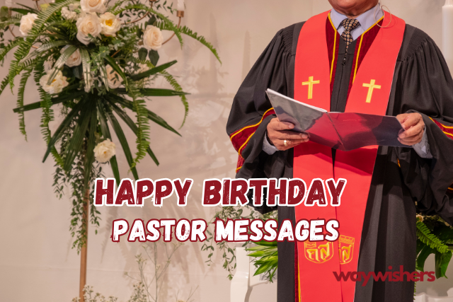 Happy Birthday Pastor Messages 