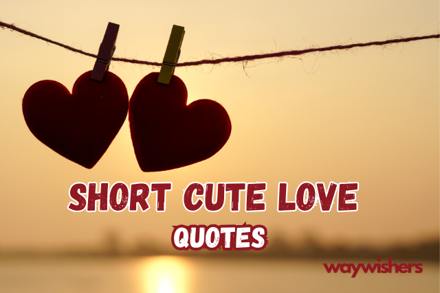 Short Cute Love Quotes 