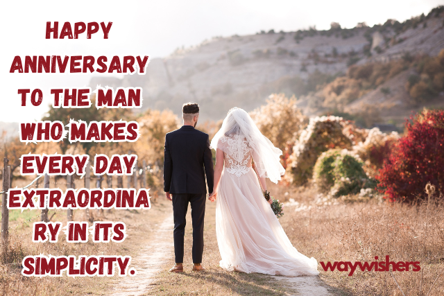 Simple Anniversary Wishes For Husband