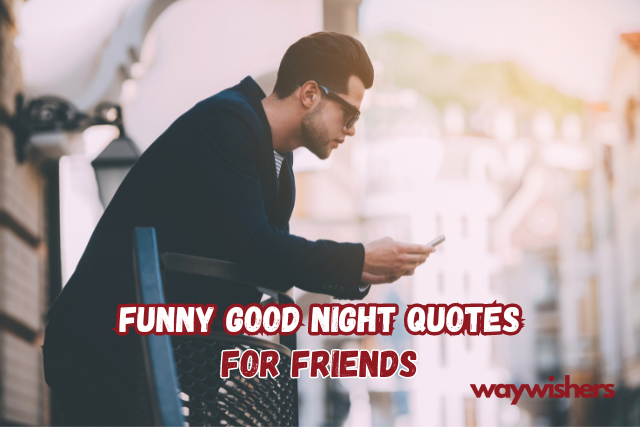 Funny Good Night Quotes For Friends