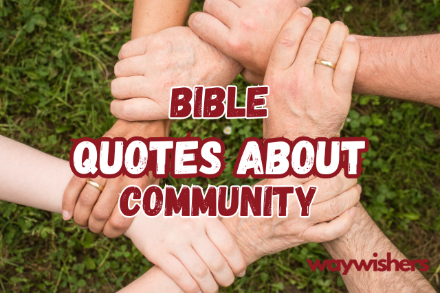 Bible Christian Quotes About Community