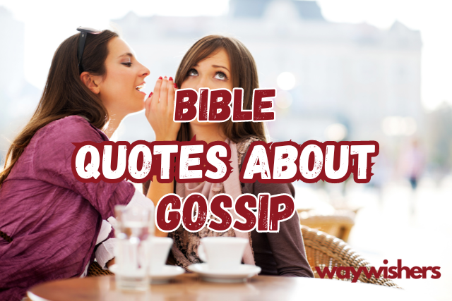 Bible Quotes About Gossip
