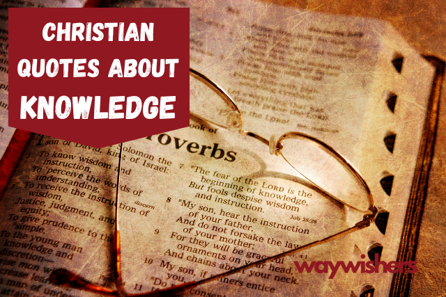 115+ Christian Quotes About Knowledge