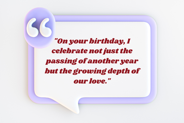 Romantic Birthday Quotes