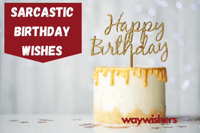 100+ Sarcastic Birthday Wishes