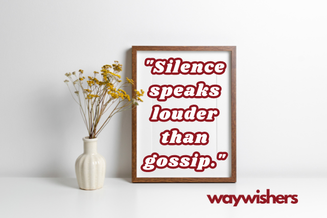 Short Christian Quotes About Gossip