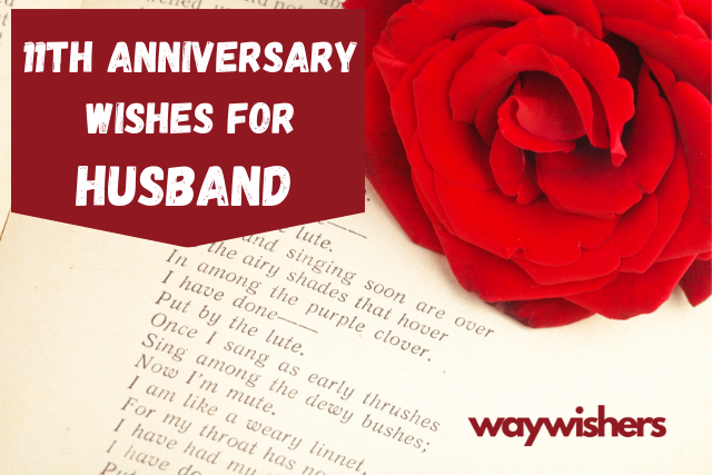 115+ 11th Anniversary Wishes For Husband