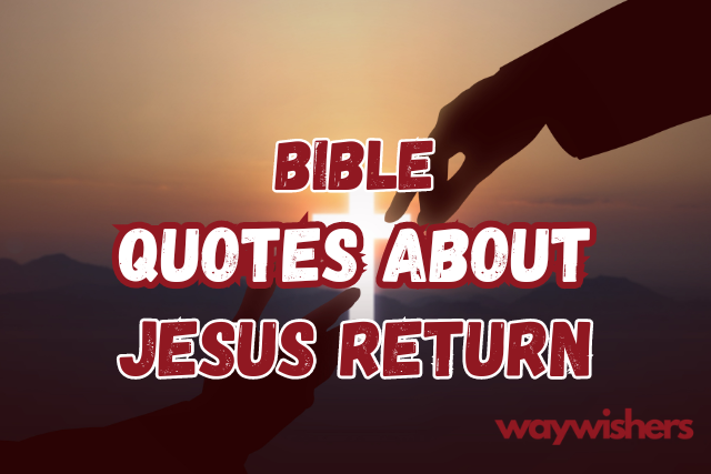 Bible Quotes About Jesus Return