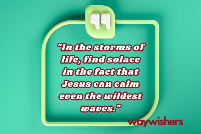 Christian Quotes on Waves
