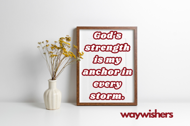 Short Christian Quotes About Strength